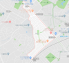 横浜市都筑区見花山ポスティングマップです。